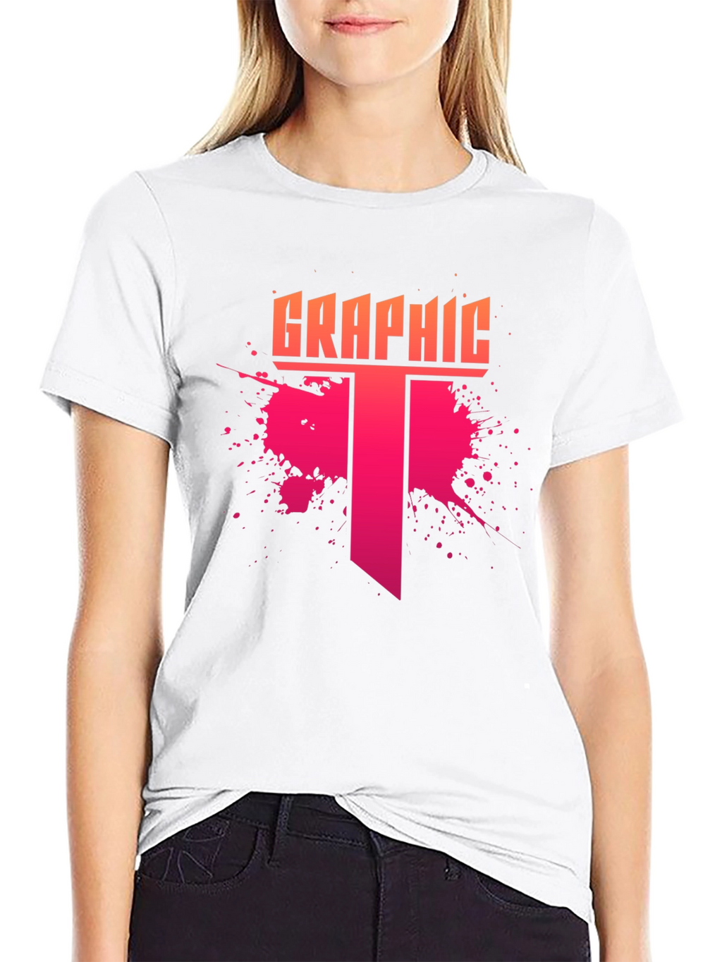 Graphic Tee - Mens Stylish Black T-Shirt
