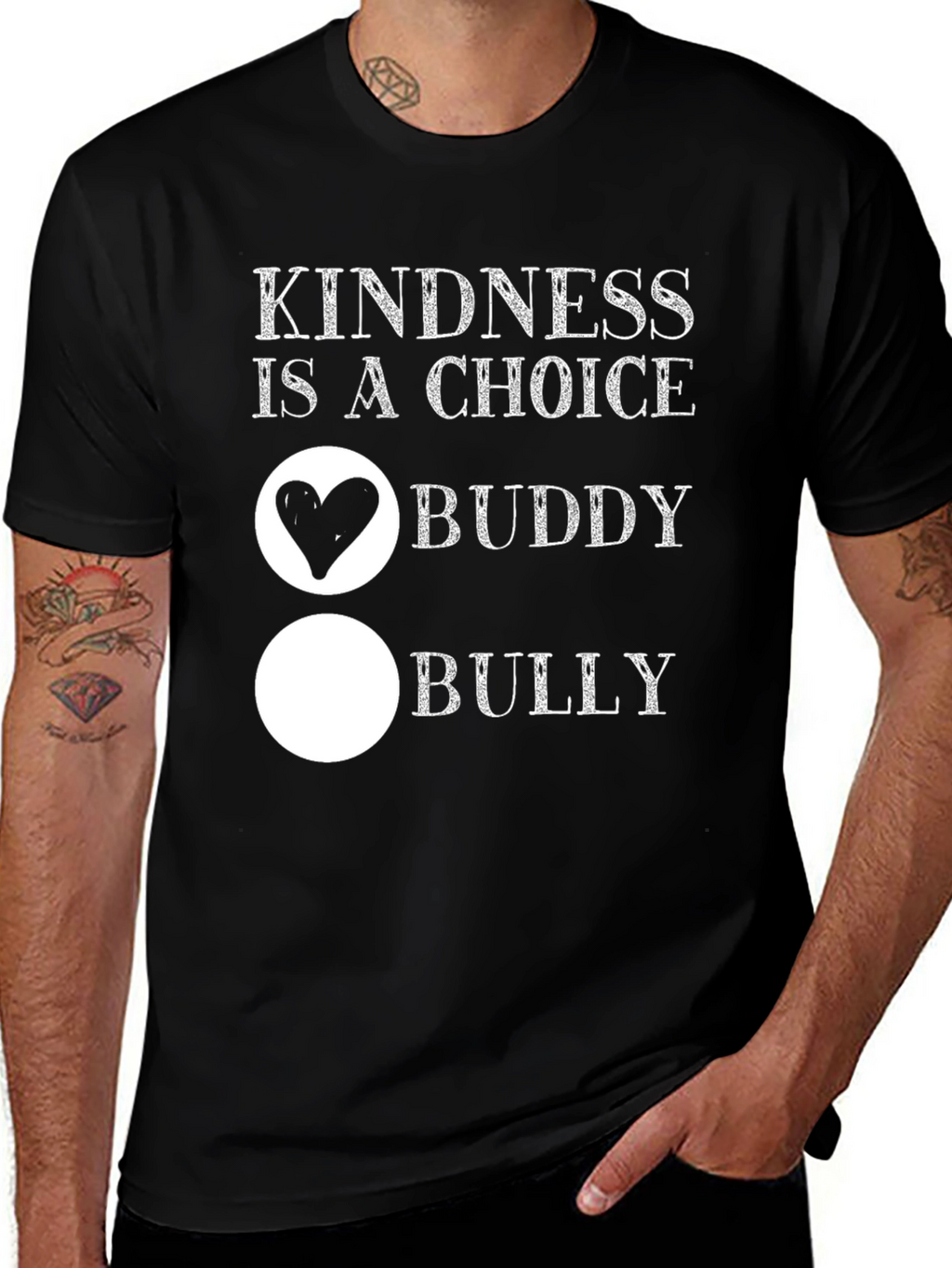 Kindness Choice T-Shirt - Buddy or Bully