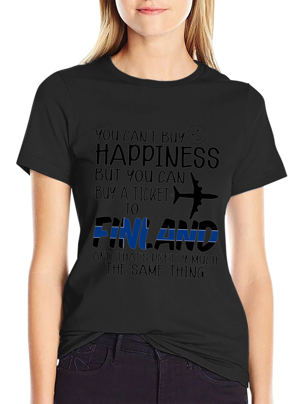 Finland Happiness Graphic Tee
