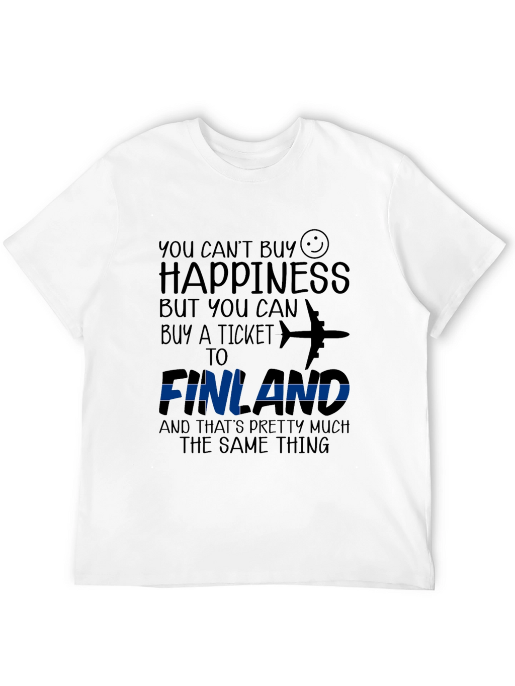 Finland Happiness Graphic Tee