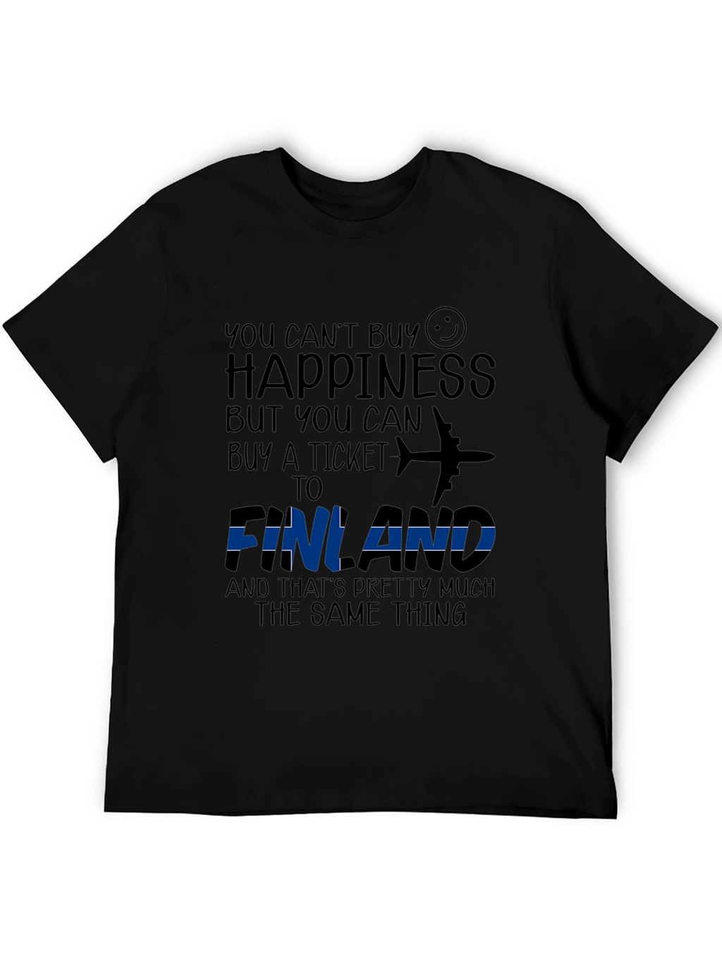 Finland Happiness Graphic Tee