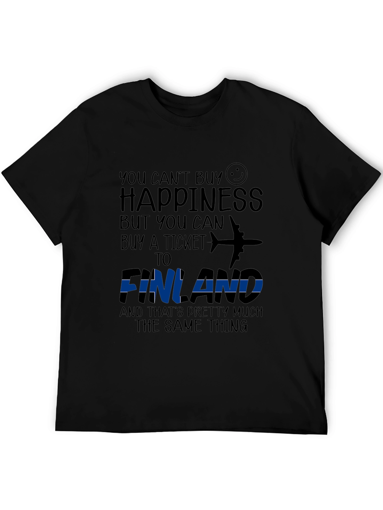 Finland Happiness Graphic Tee