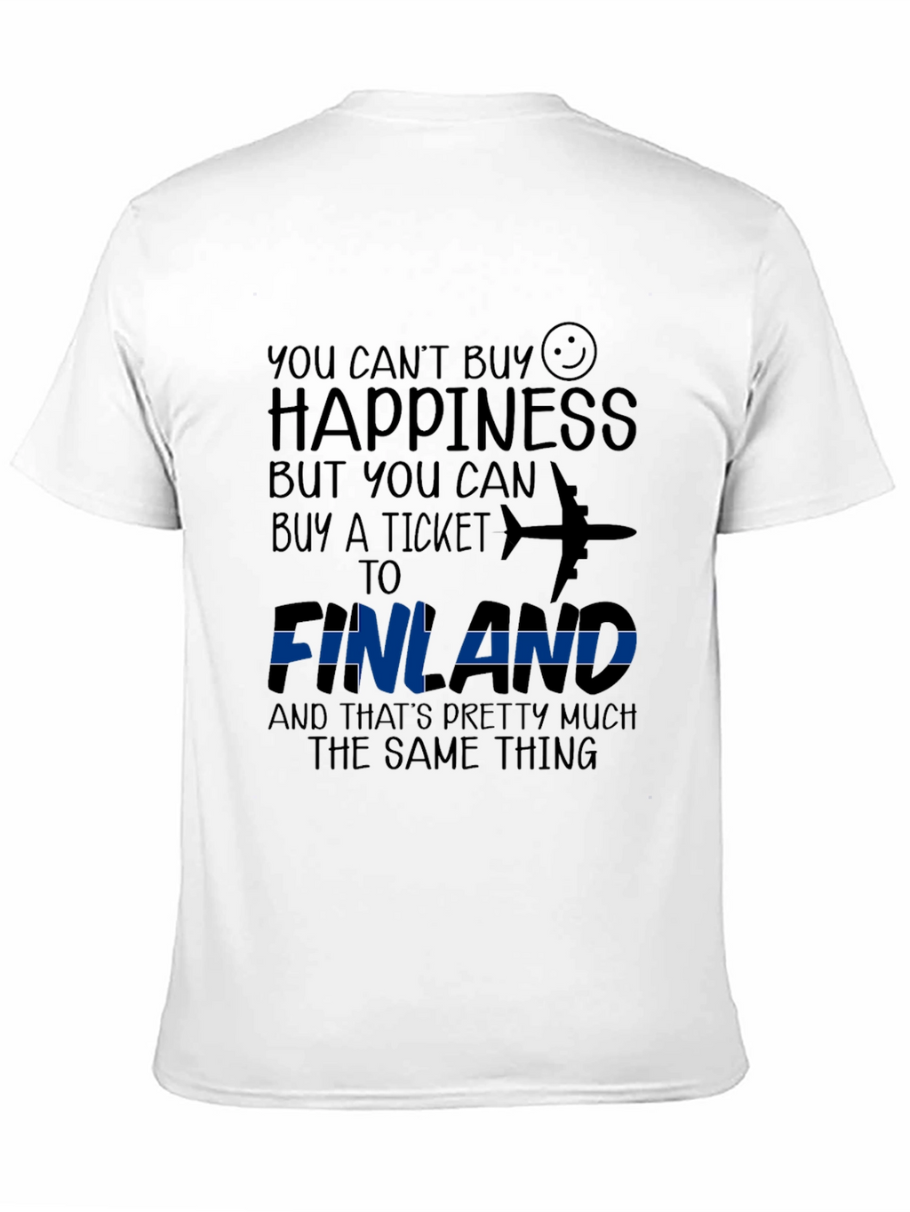 Finland Happiness Graphic Tee