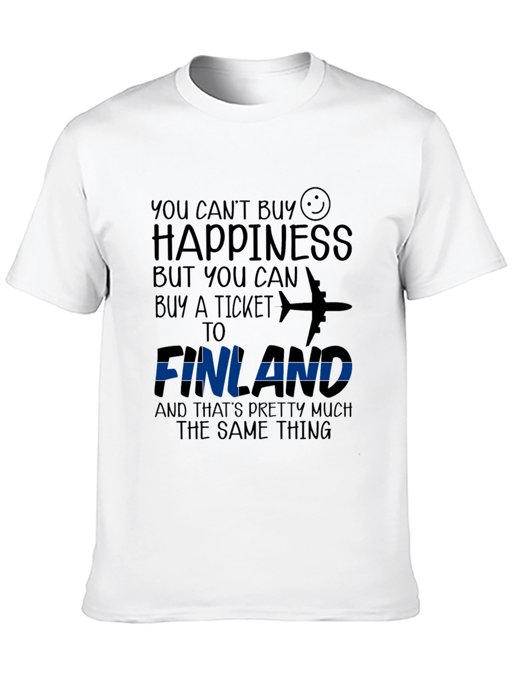 Finland Happiness Graphic Tee