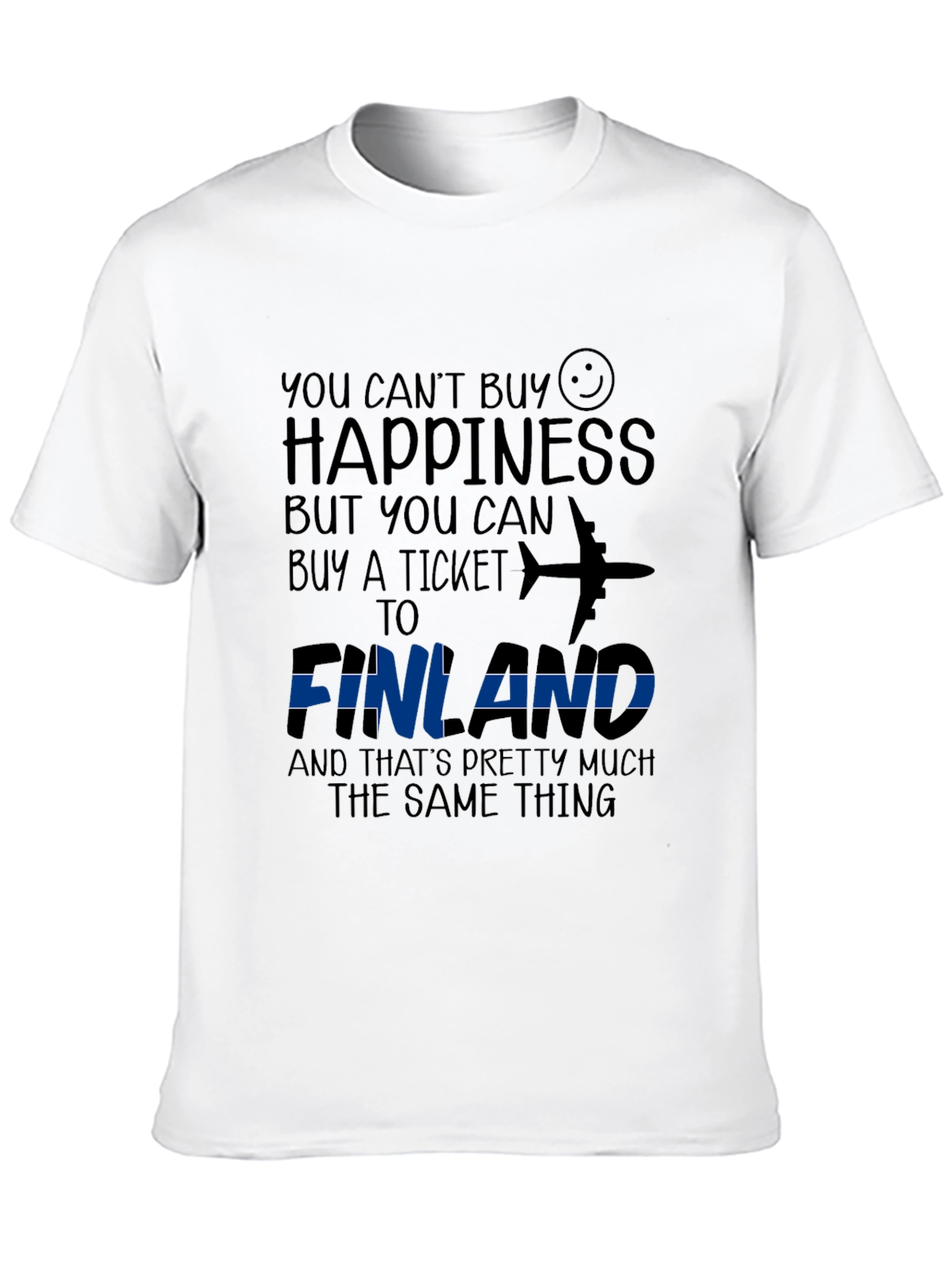 Finland Happiness Graphic Tee