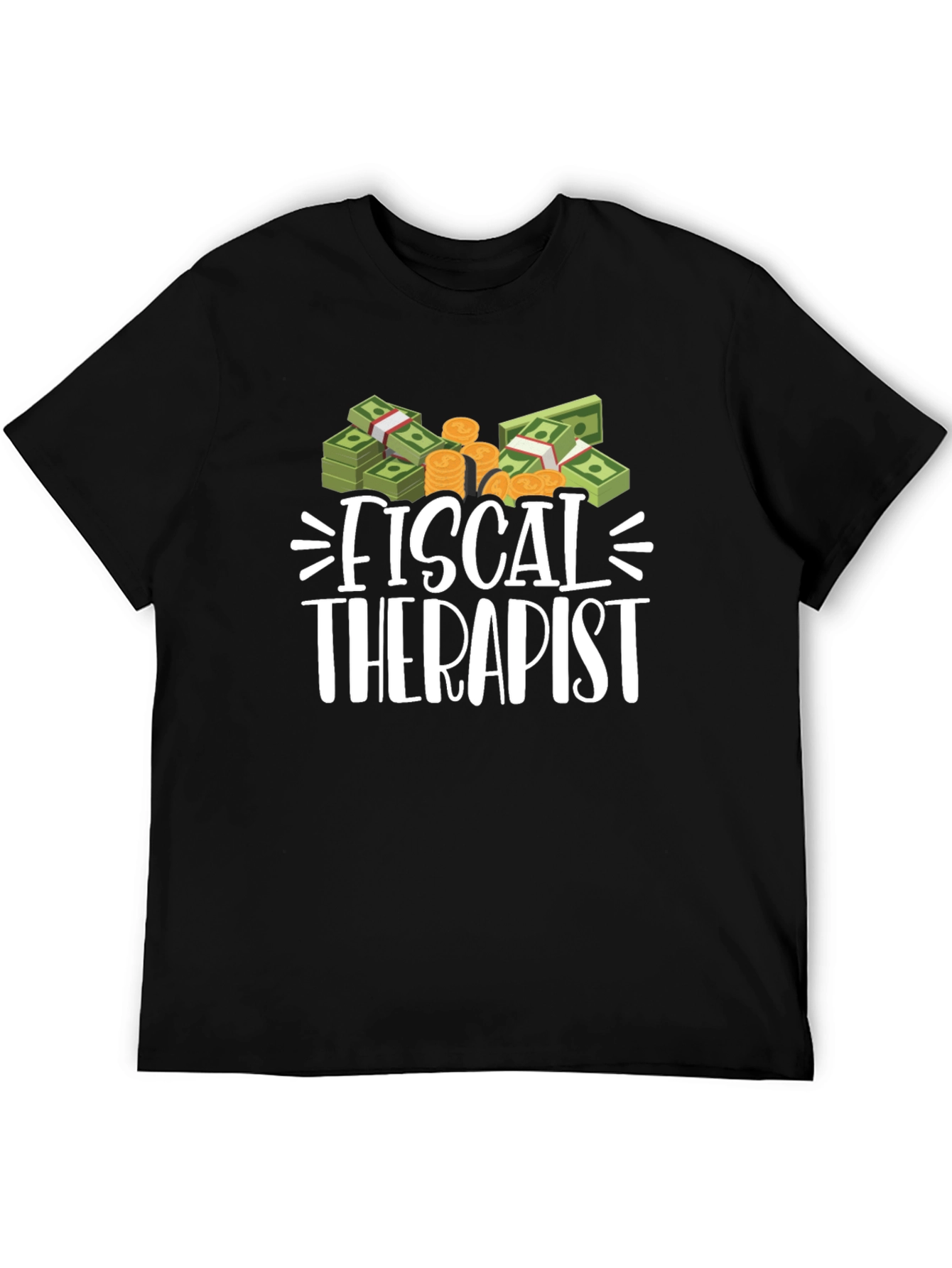 Fiscal Therapist Graphic Tee - Funny Finance T-Shirt