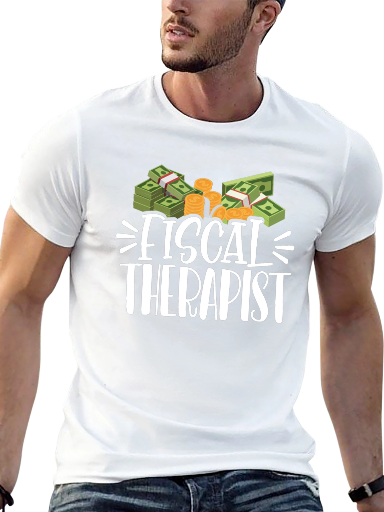 Fiscal Therapist Graphic Tee - Funny Finance T-Shirt