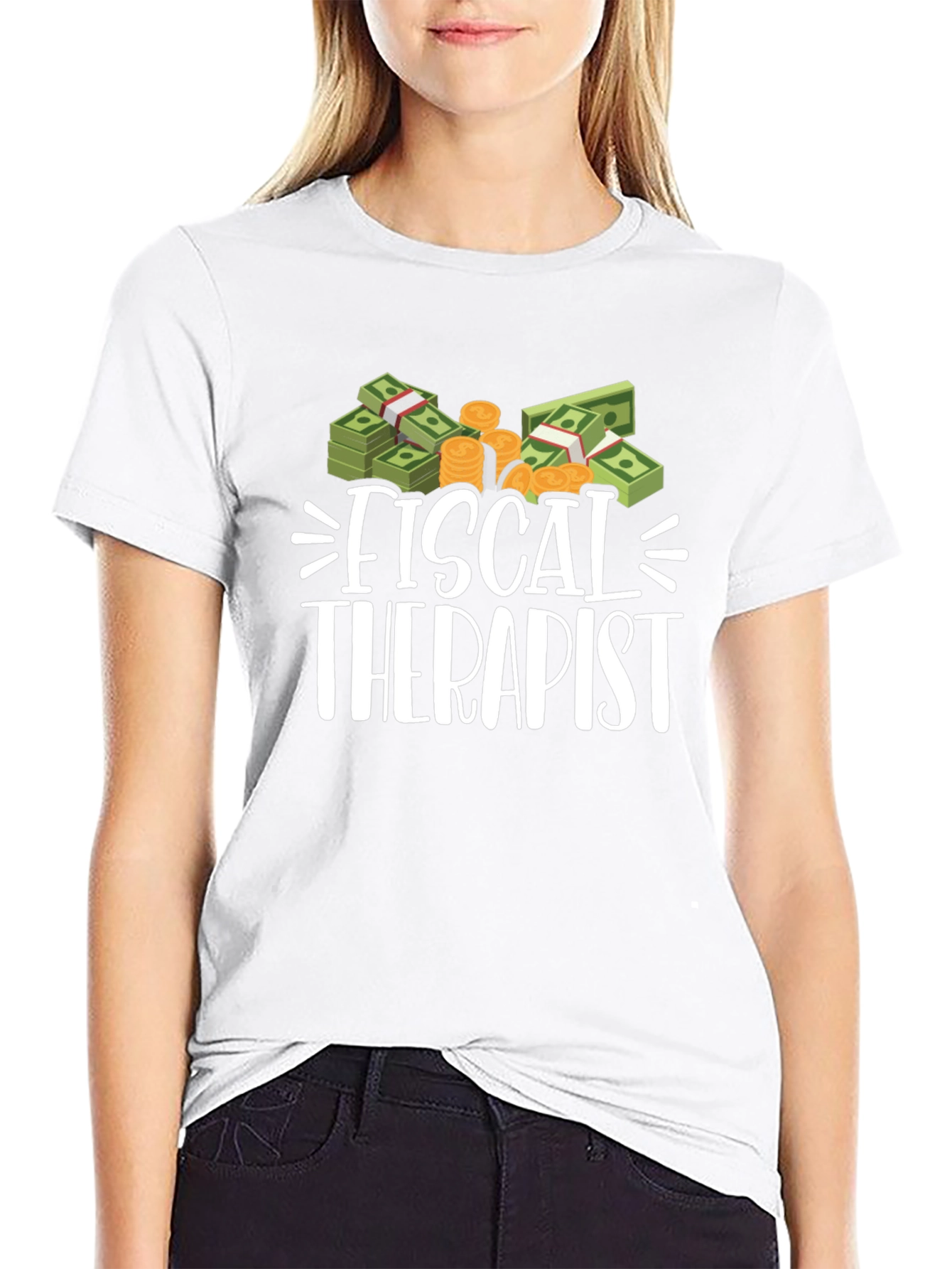 Fiscal Therapist Graphic Tee - Funny Finance T-Shirt