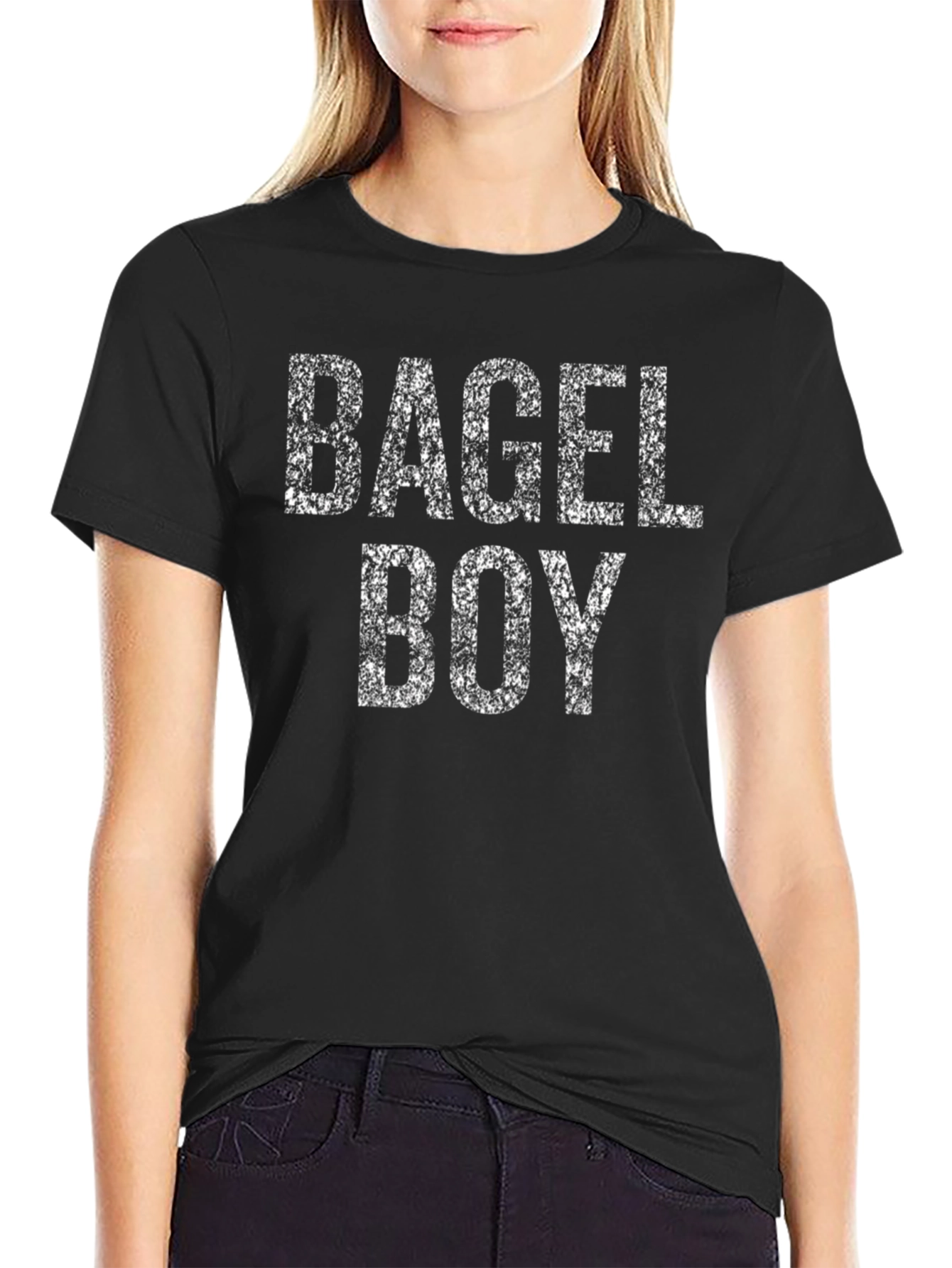 Bagel Boy Graphic Tee - Soft Cotton Crew Neck T-Shirt