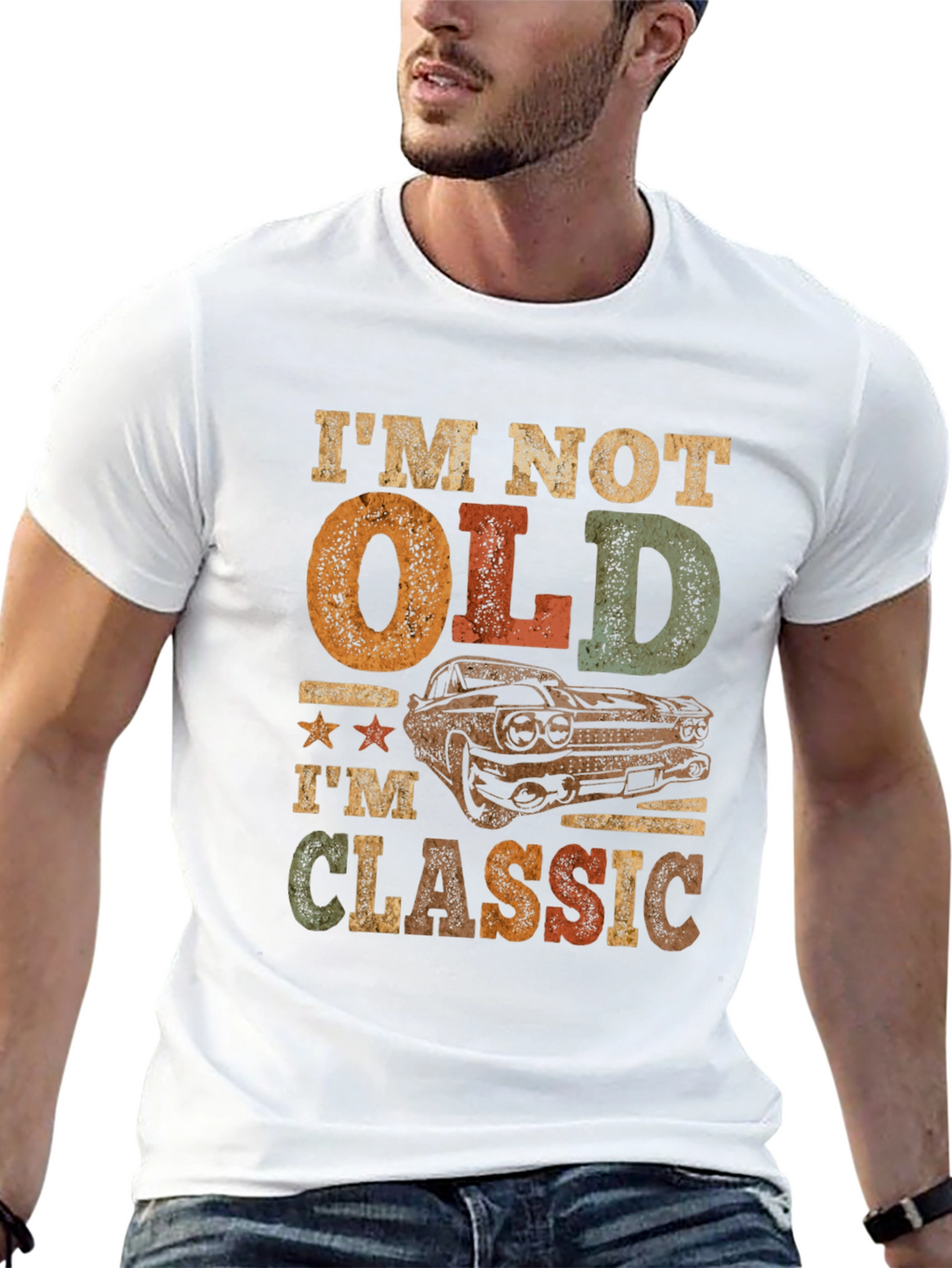 Classic Car T-Shirt: Im Not Old Im Classic