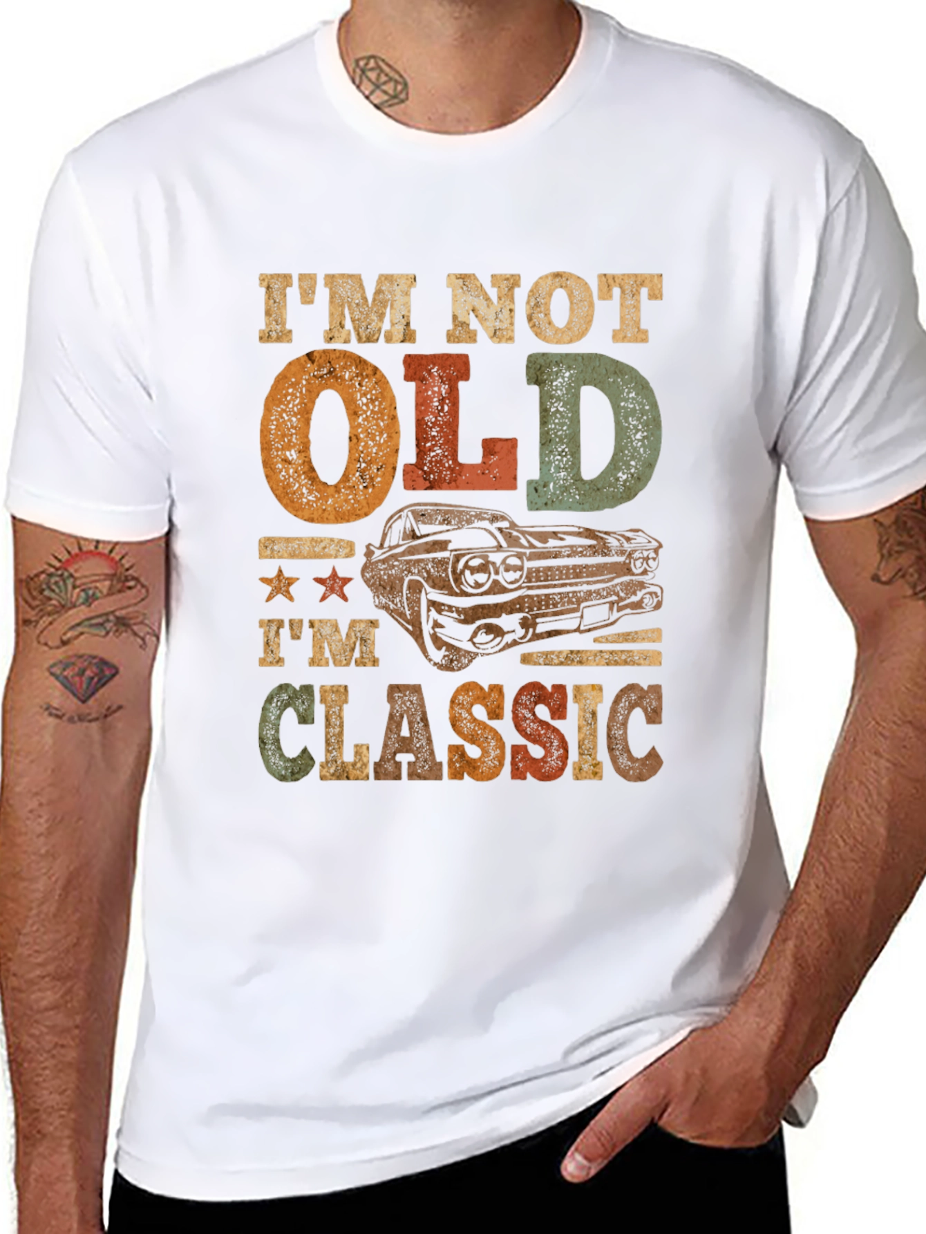 Classic Car T-Shirt: Im Not Old Im Classic
