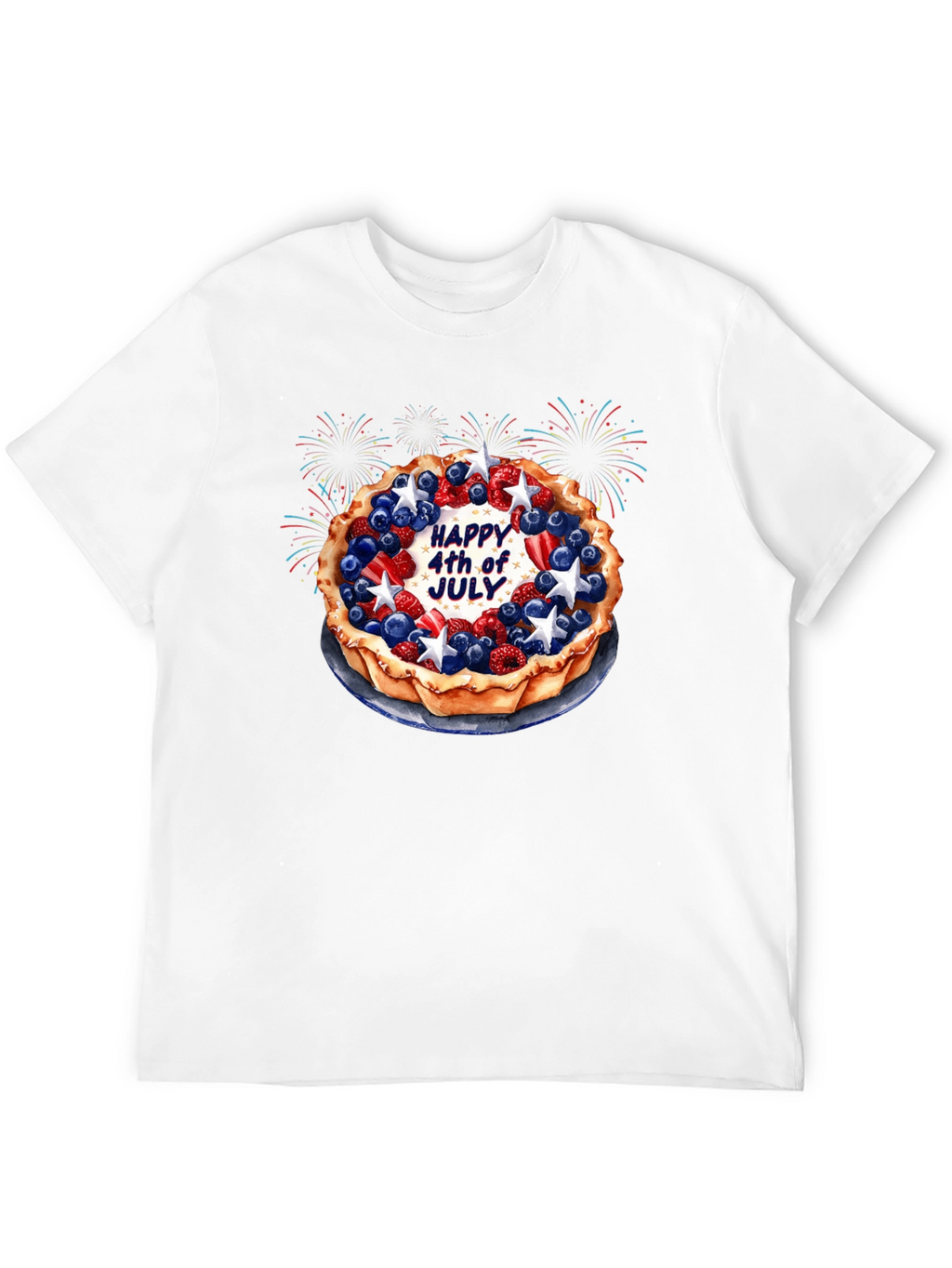 Patriotic Pie T-Shirt - Happy 4th of July