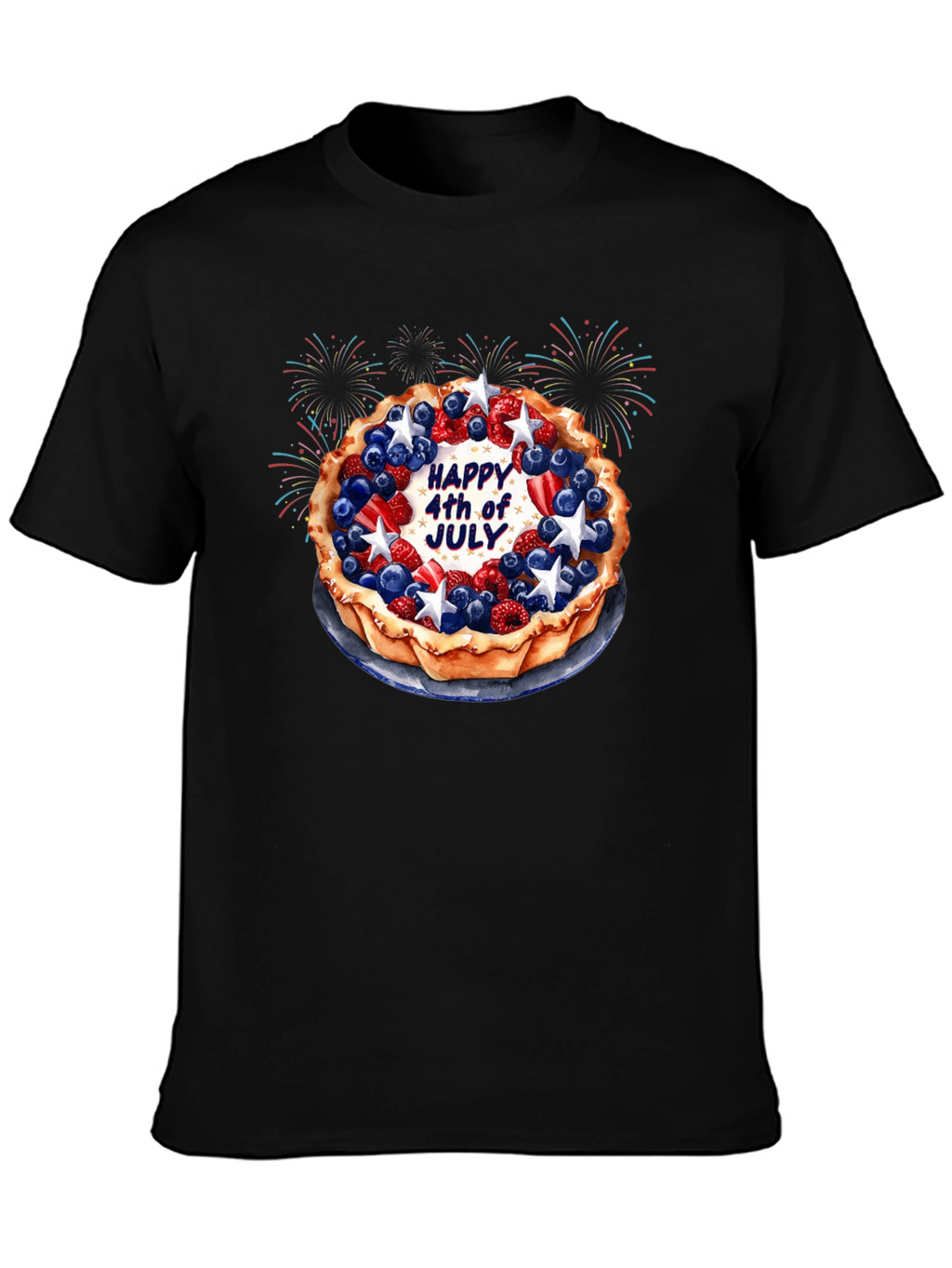 Patriotic Pie T-Shirt - Happy 4th of July