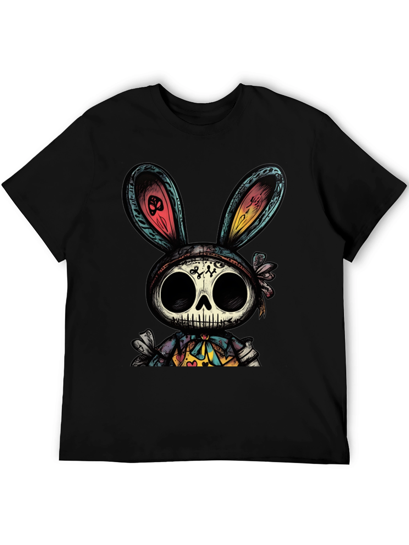 Skull Bunny T-Shirt - Dark Humor Graphic Tee
