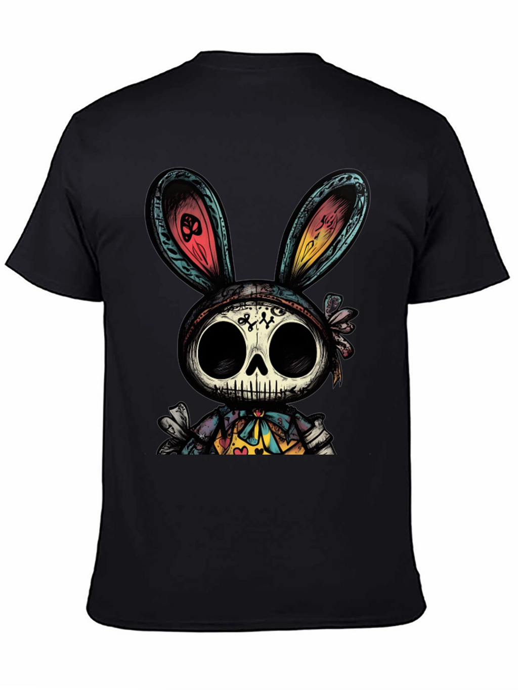 Skull Bunny T-Shirt - Dark Humor Graphic Tee