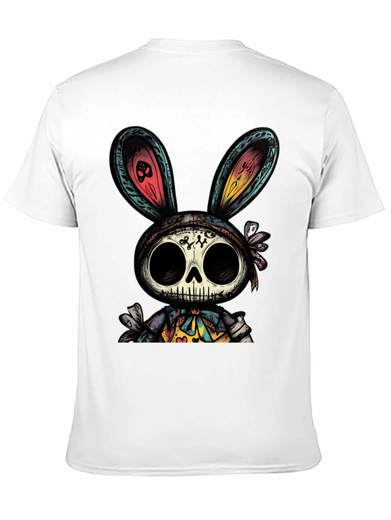 Skull Bunny T-Shirt - Dark Humor Graphic Tee