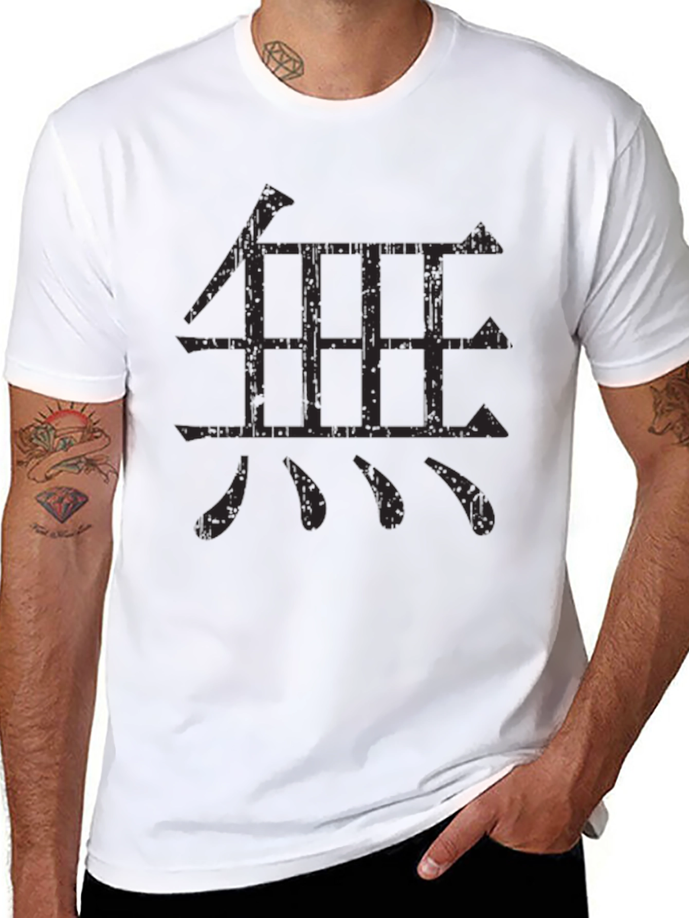 Zen Symbol Graphic Black T-Shirt
