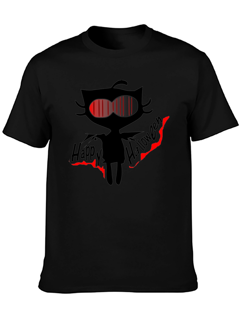 Happy Halloween Cat T-Shirt