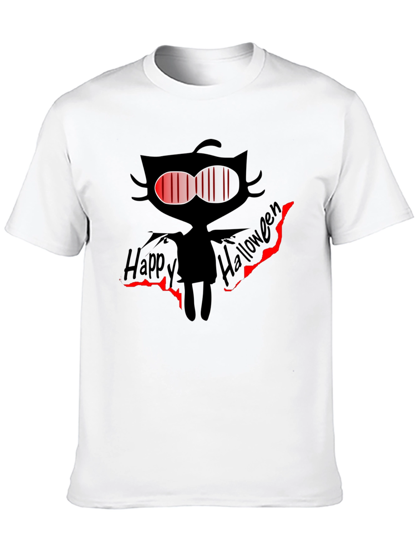 Happy Halloween Cat T-Shirt