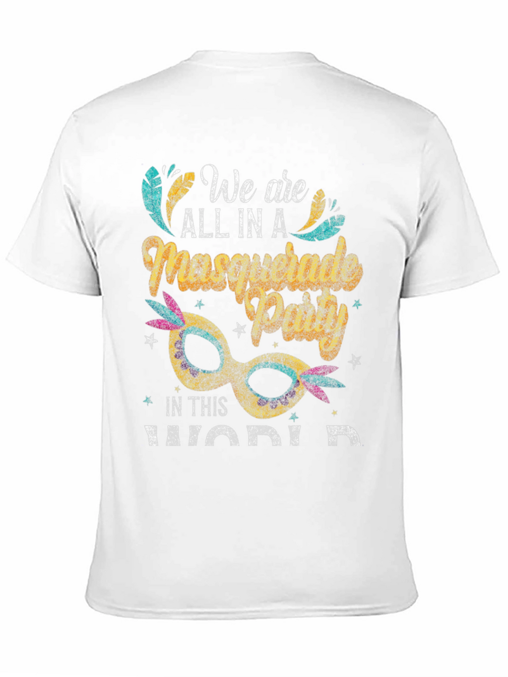 Masquerade Party Graphic T-Shirt