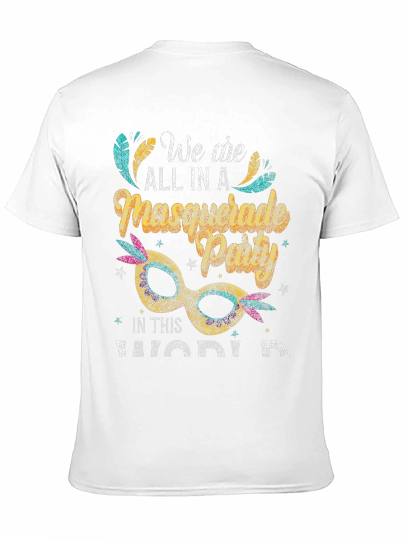 Masquerade Party Graphic T-Shirt