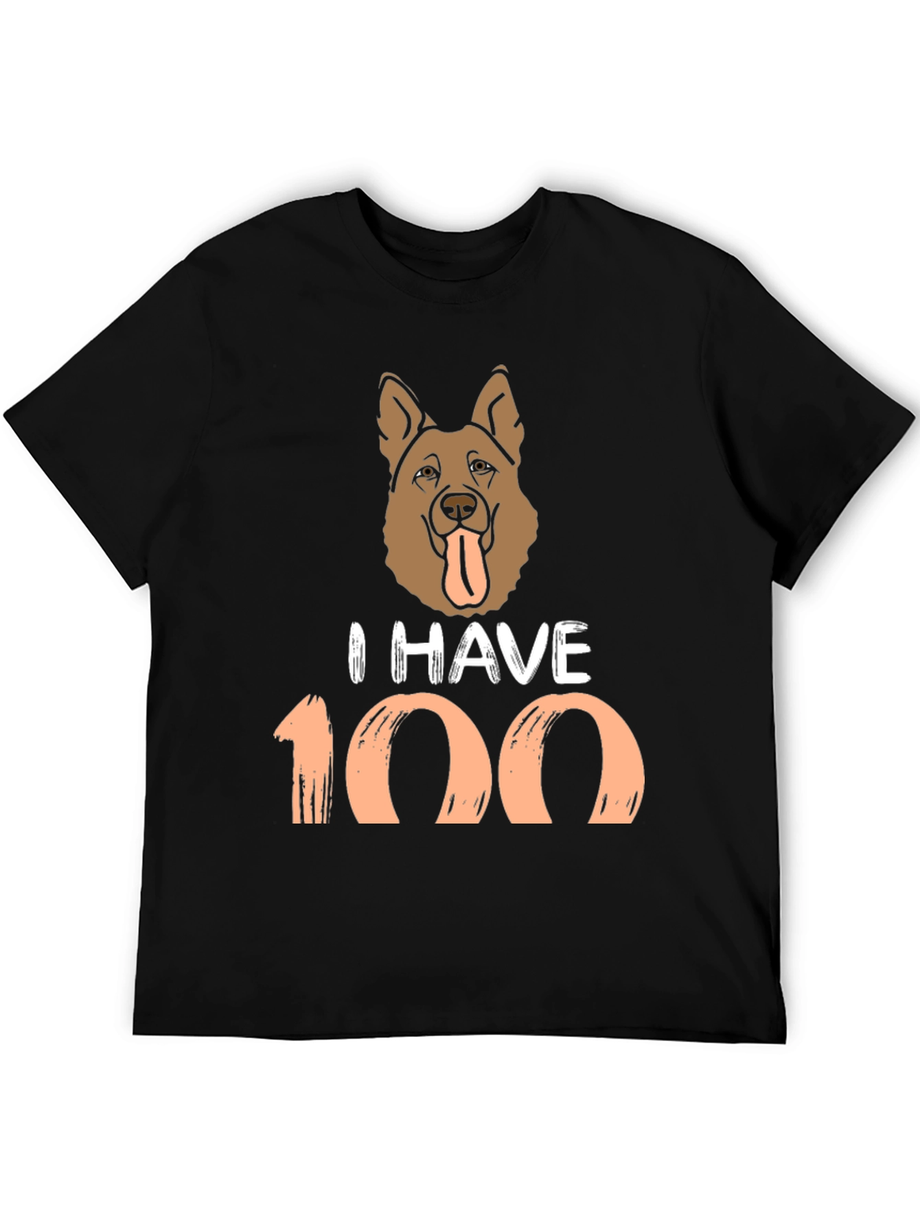 Dog Lover T-Shirt - I Have 100 German Shepherds Graphic Tee