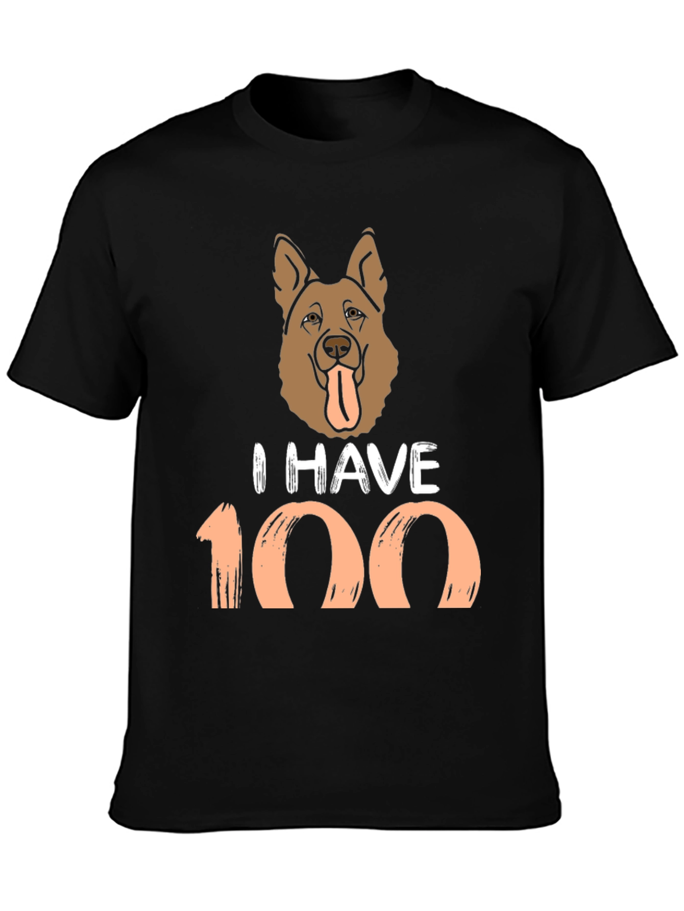 Dog Lover T-Shirt - I Have 100 German Shepherds Graphic Tee