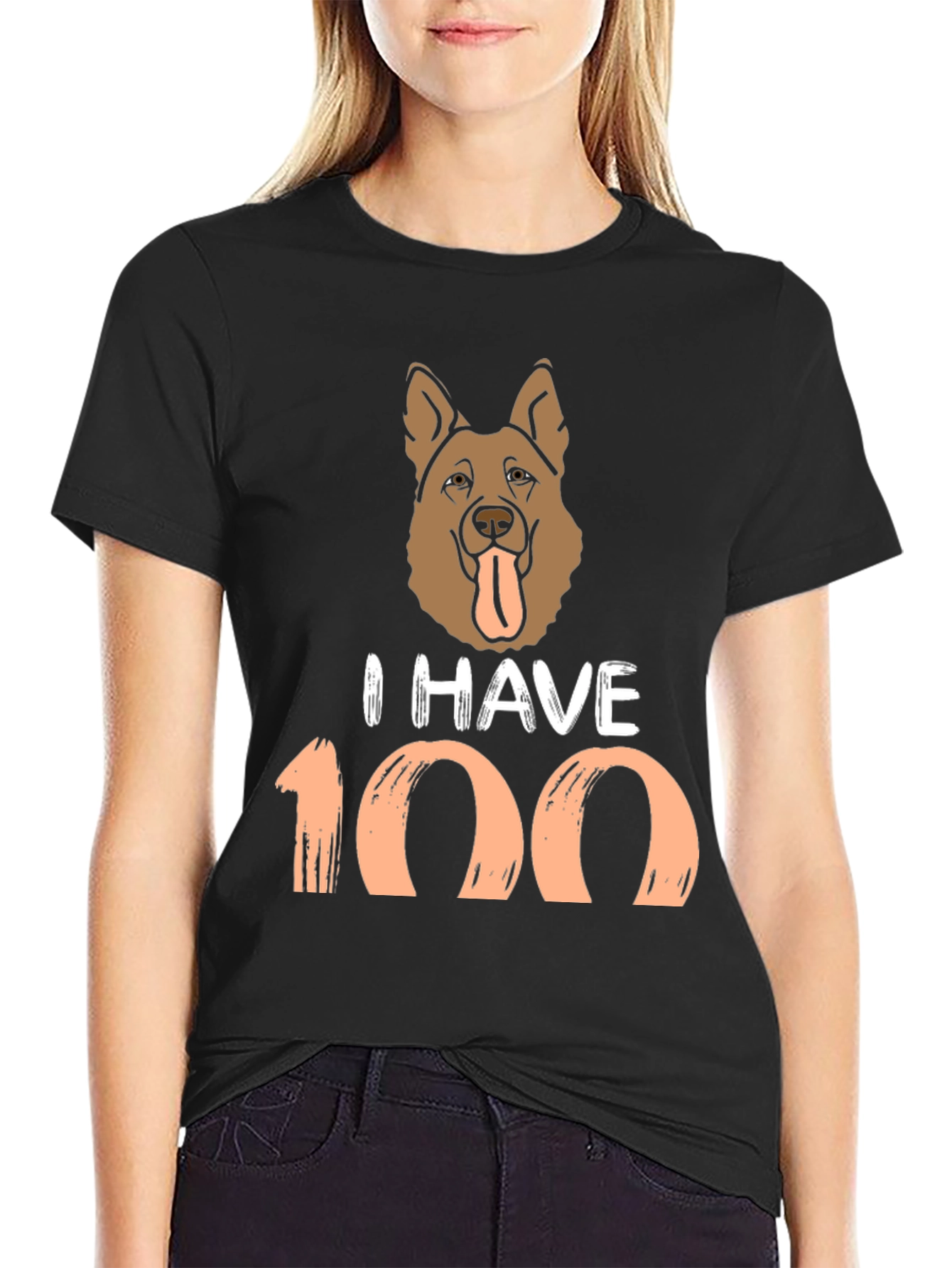 Dog Lover T-Shirt - I Have 100 German Shepherds Graphic Tee