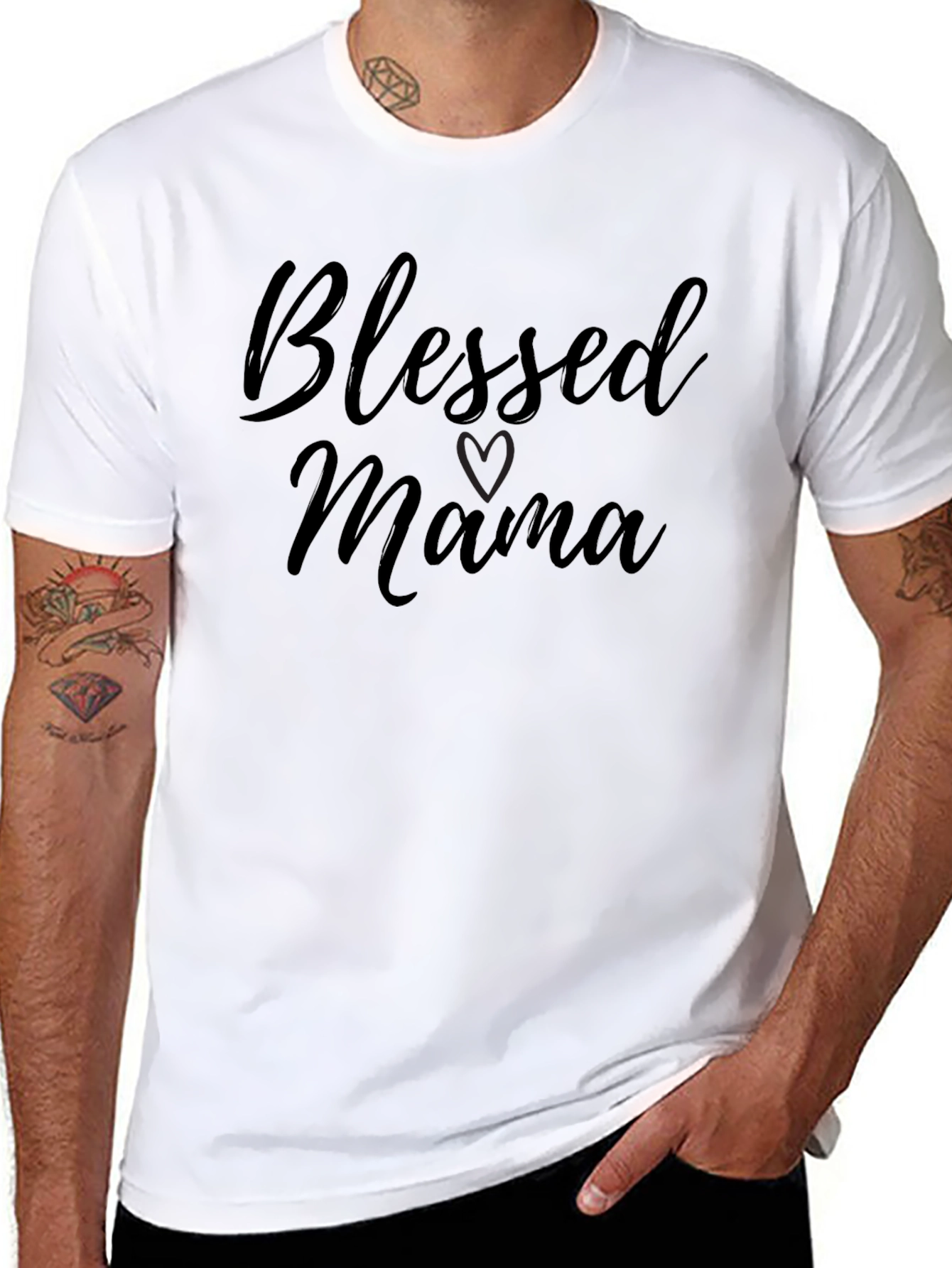Blessed Mama Graphic Tee - Stylish & Comfortable