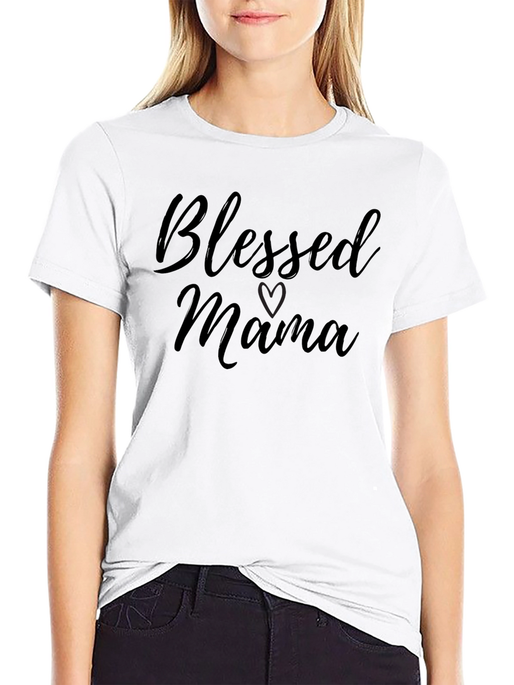 Blessed Mama Graphic Tee - Stylish & Comfortable