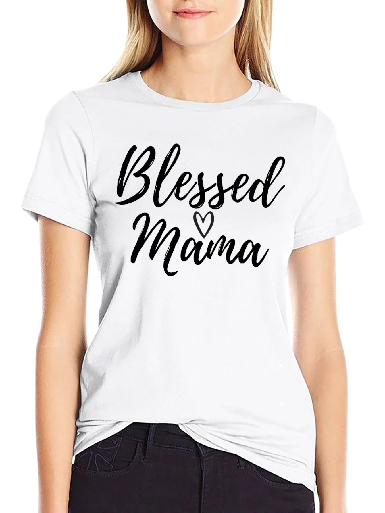 Blessed Mama Graphic Tee - Stylish & Comfortable