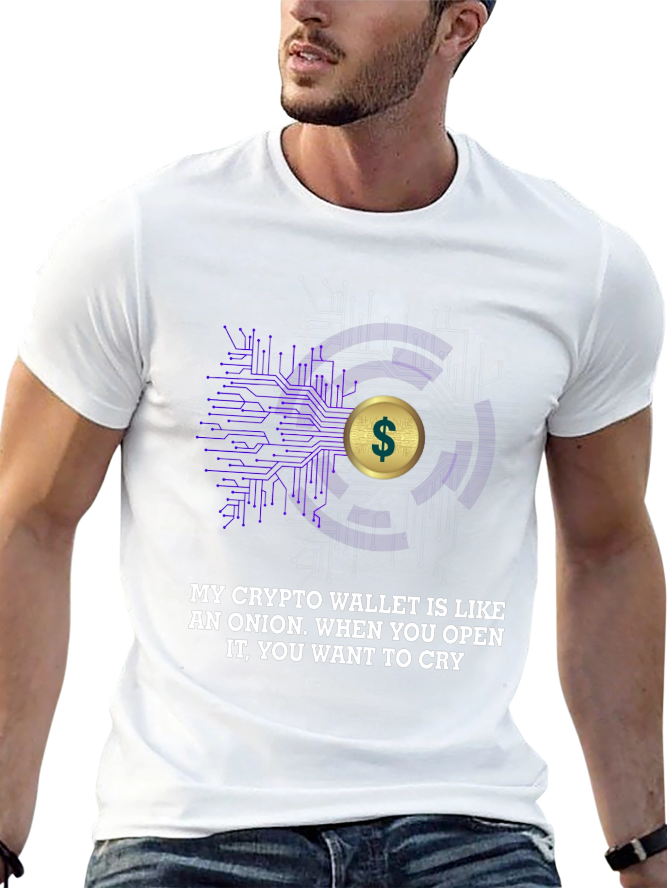 Crypto Wallet Onion T-Shirt