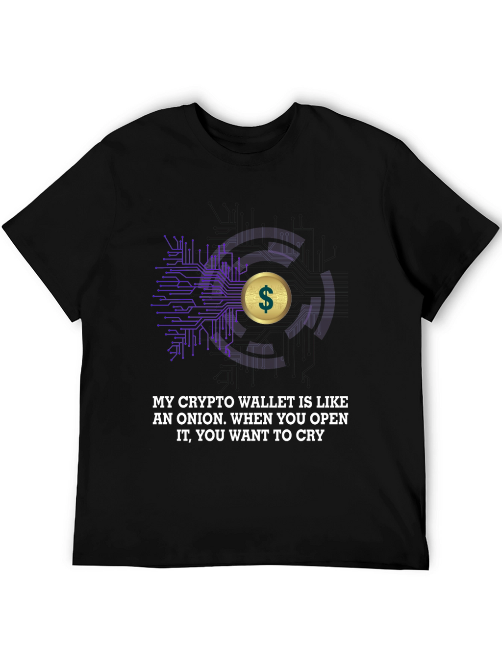 Crypto Wallet Onion T-Shirt