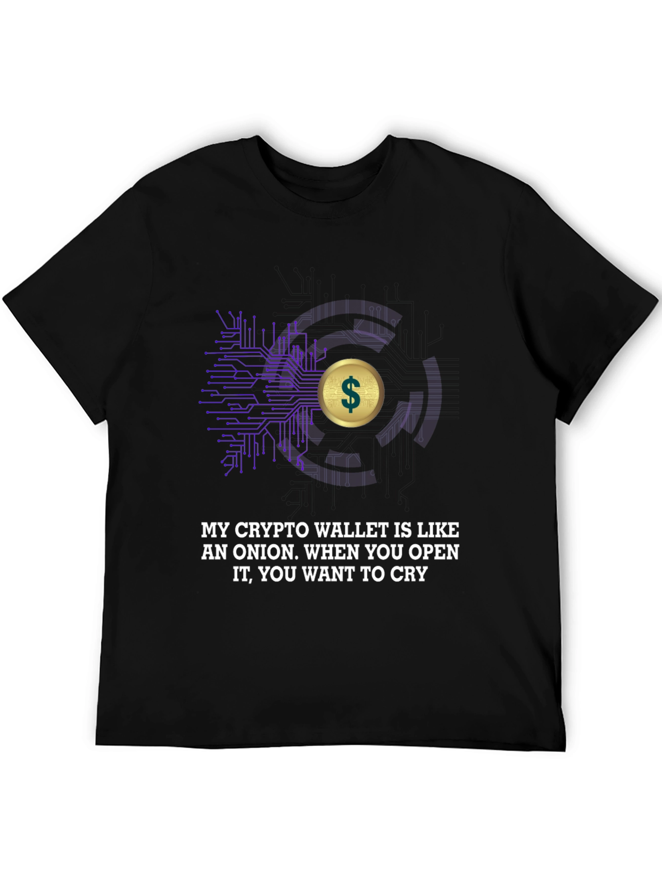 Crypto Wallet Onion T-Shirt