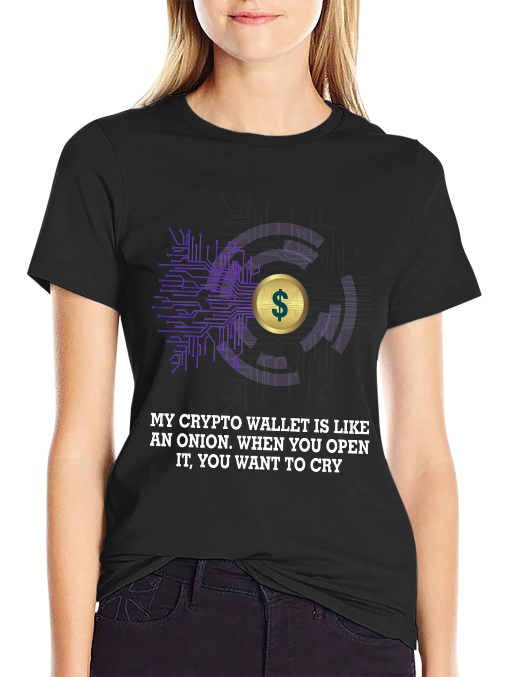 Crypto Wallet Onion T-Shirt