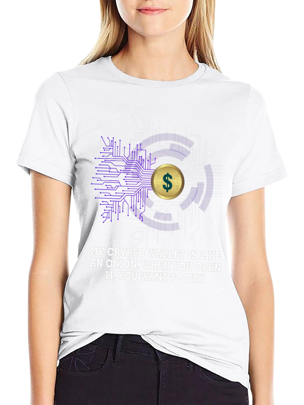 Crypto Wallet Onion T-Shirt