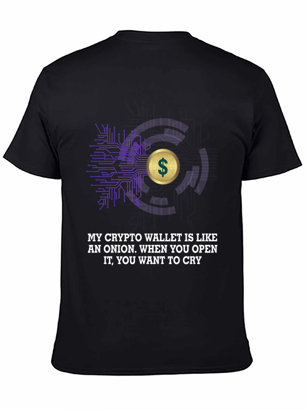 Crypto Wallet Onion T-Shirt