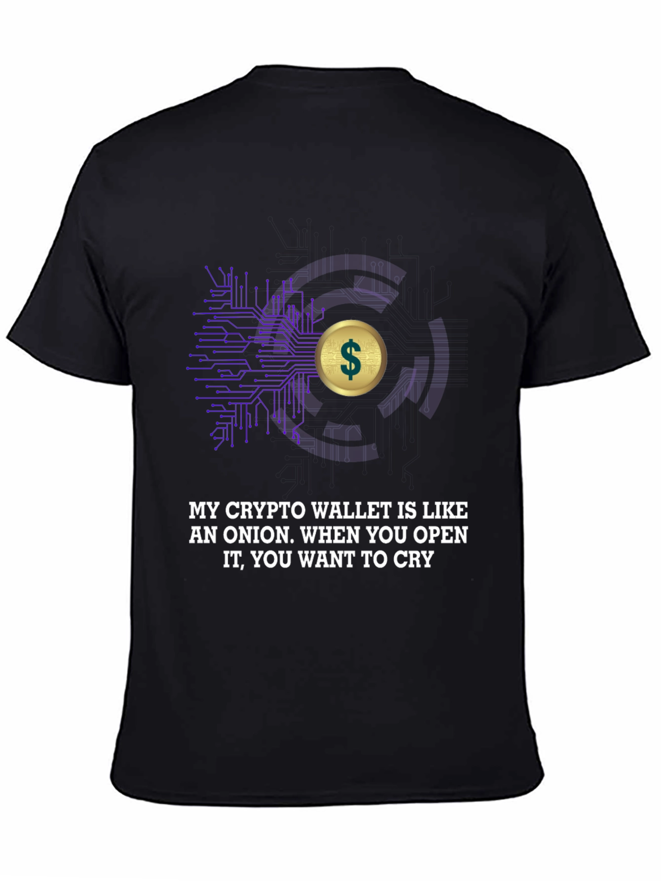 Crypto Wallet Onion T-Shirt
