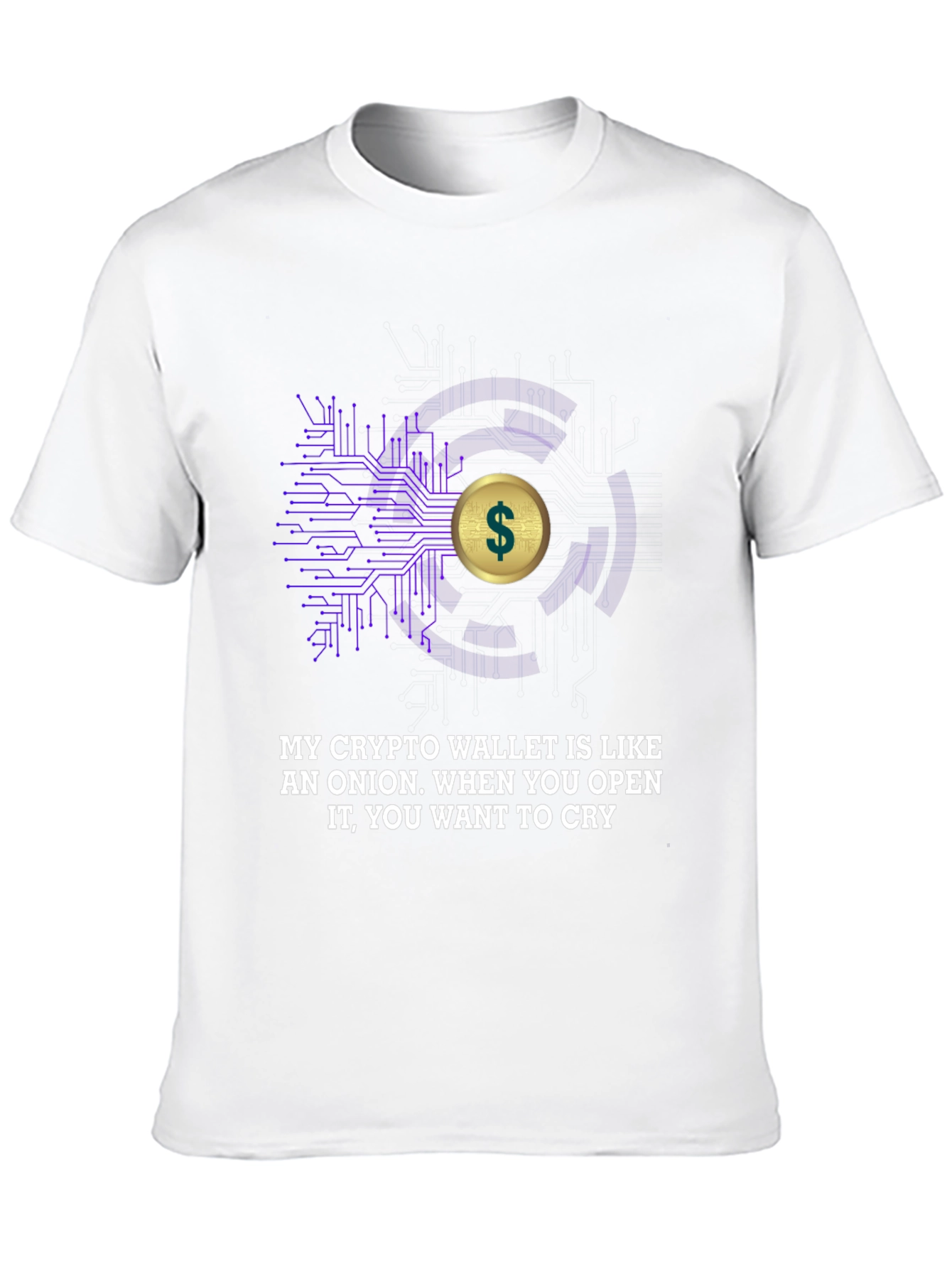 Crypto Wallet Onion T-Shirt