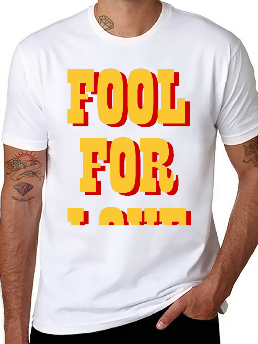 Fool for Love T-Shirt - Classic Bold Design