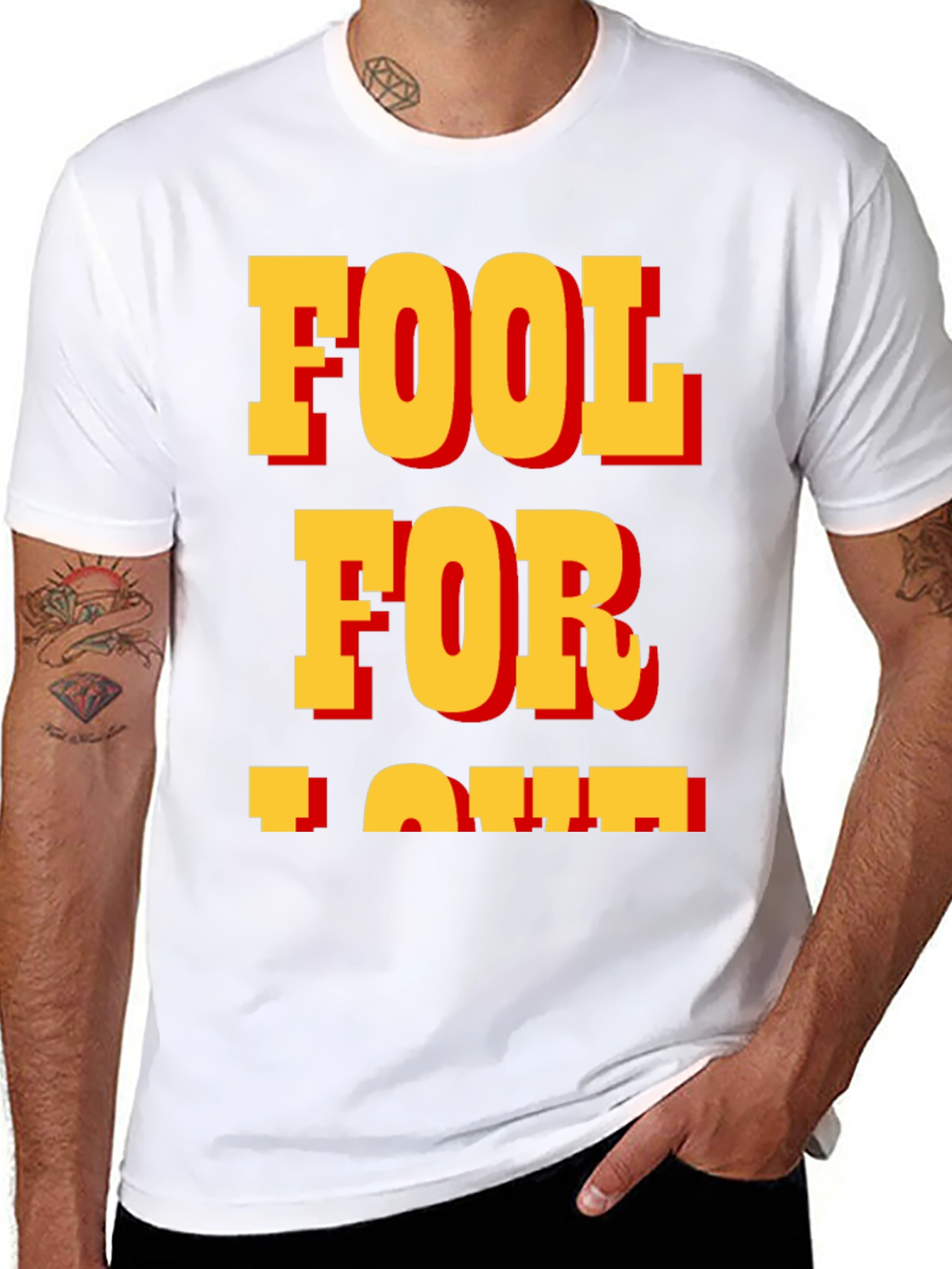 Fool for Love T-Shirt - Classic Bold Design
