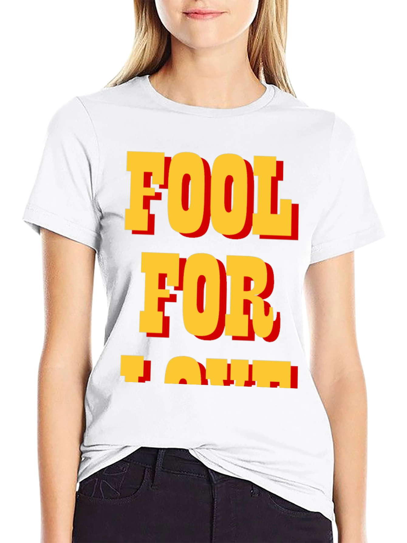 Fool for Love T-Shirt - Classic Bold Design