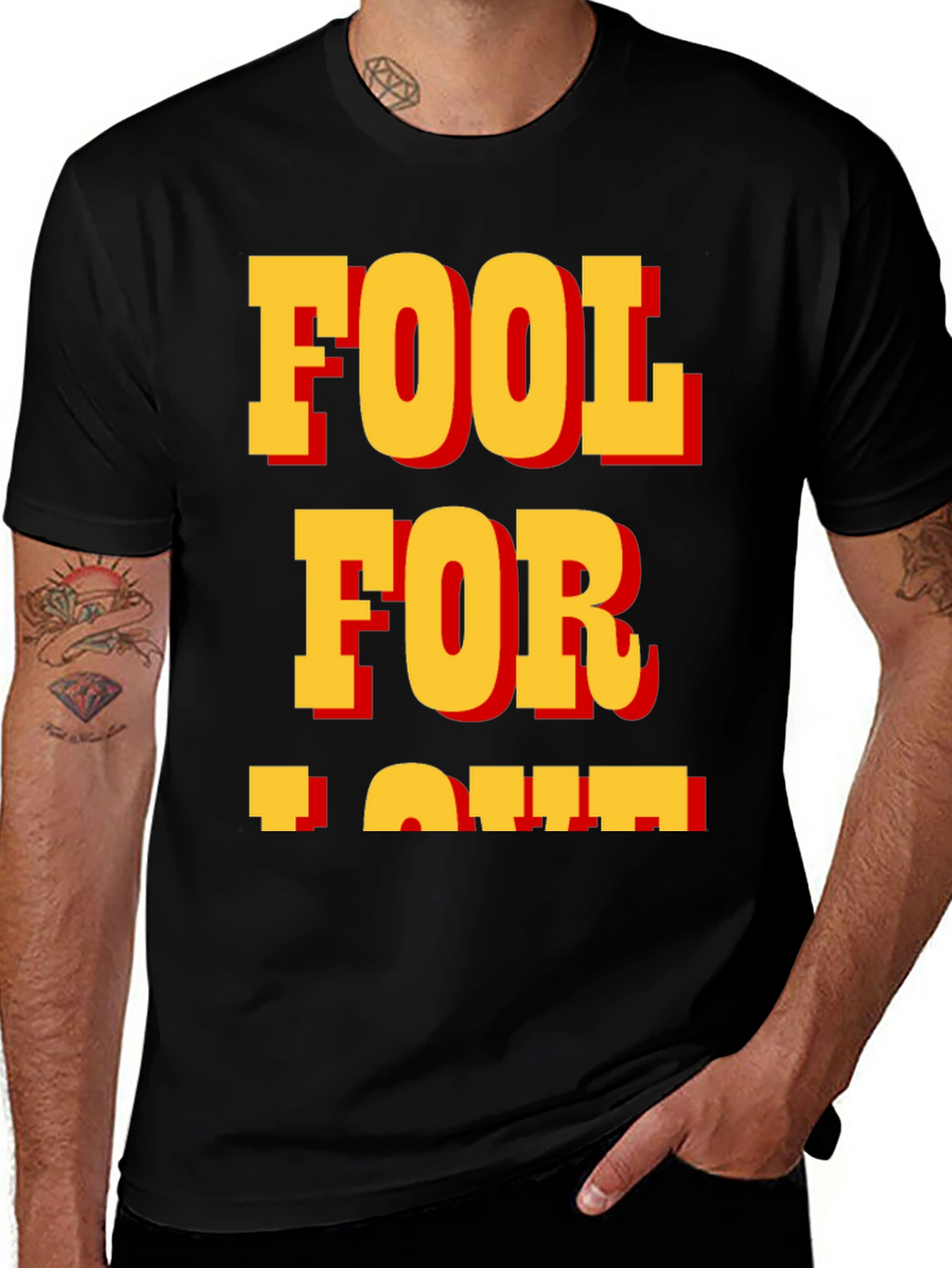 Fool for Love T-Shirt - Classic Bold Design