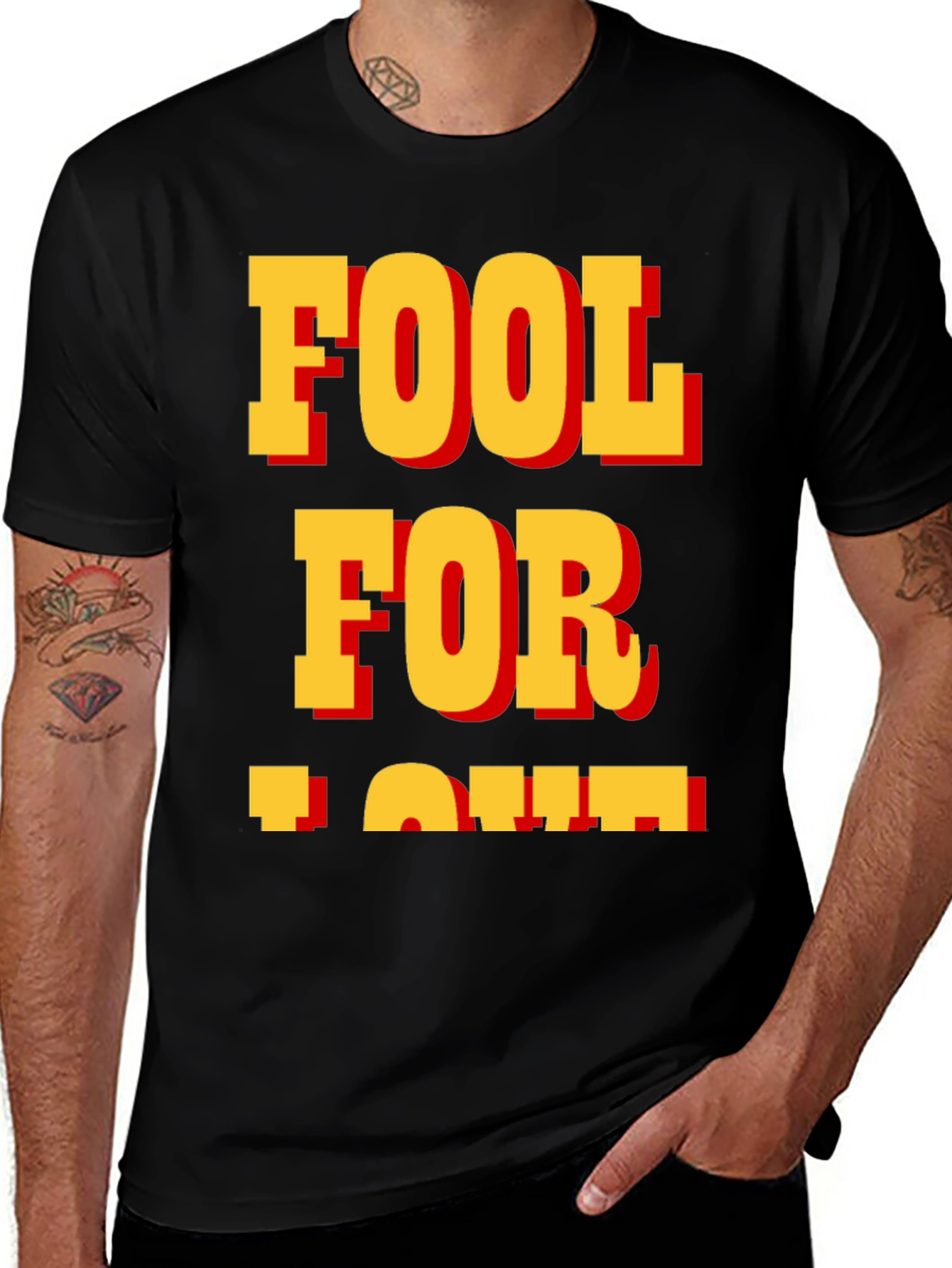 Fool for Love T-Shirt - Classic Bold Design