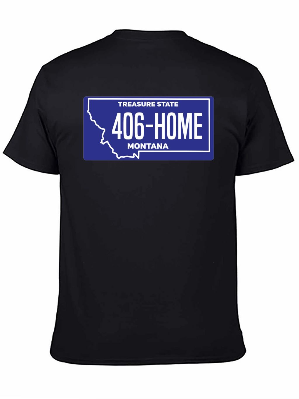 Montana State License Plate T-Shirt