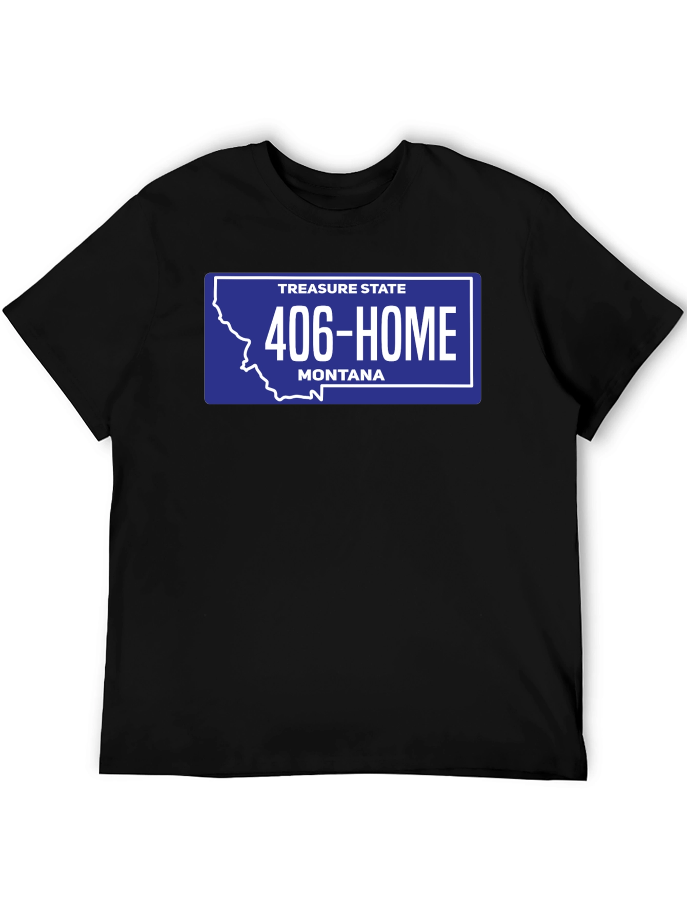 Montana State License Plate T-Shirt
