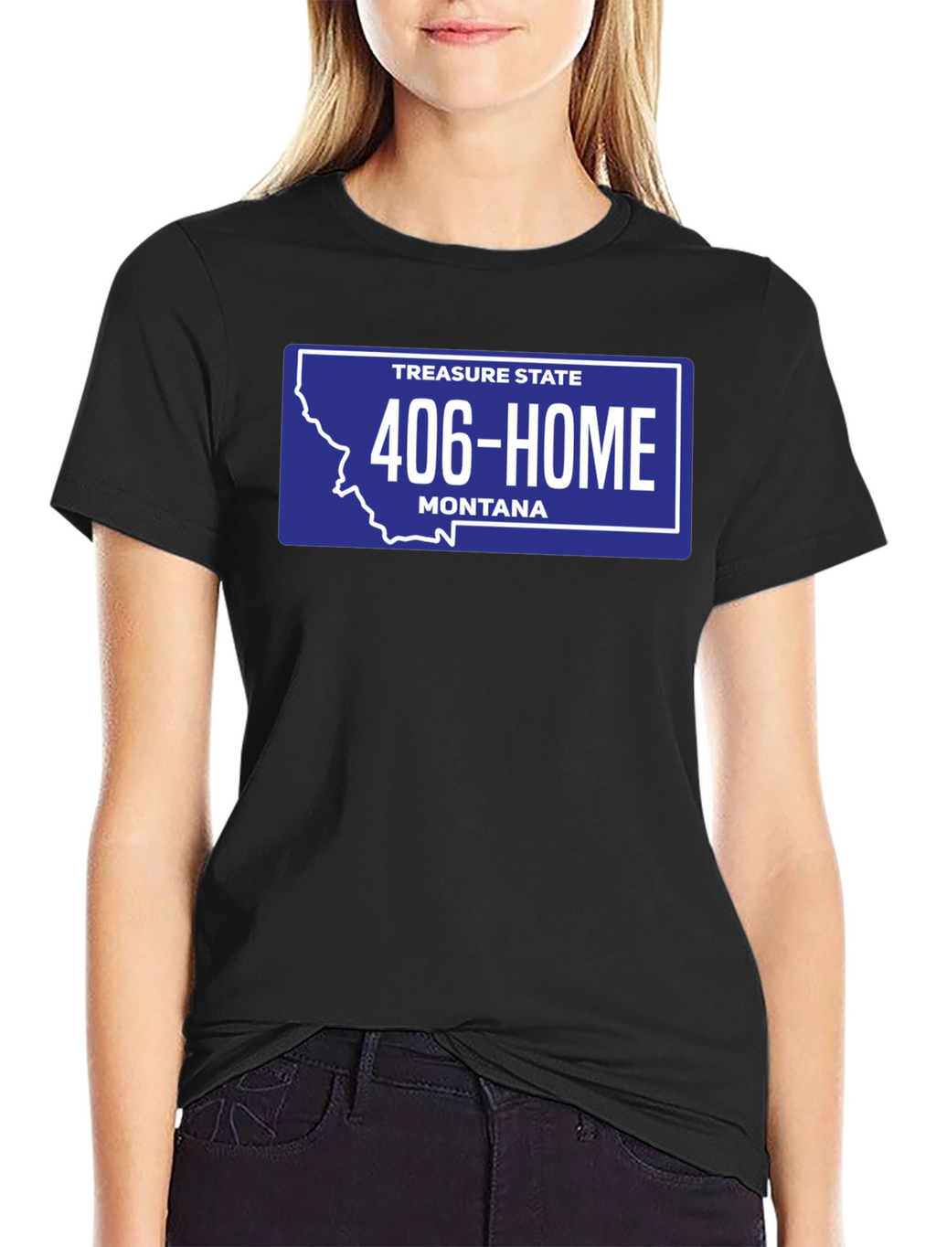 Montana State License Plate T-Shirt