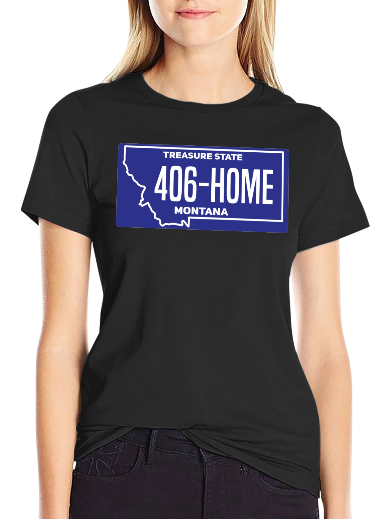 Montana State License Plate T-Shirt