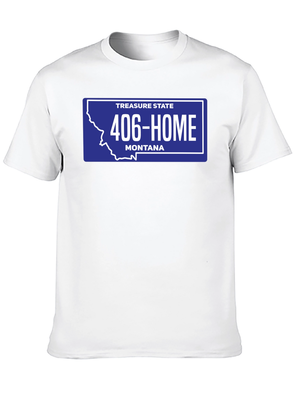 Montana State License Plate T-Shirt