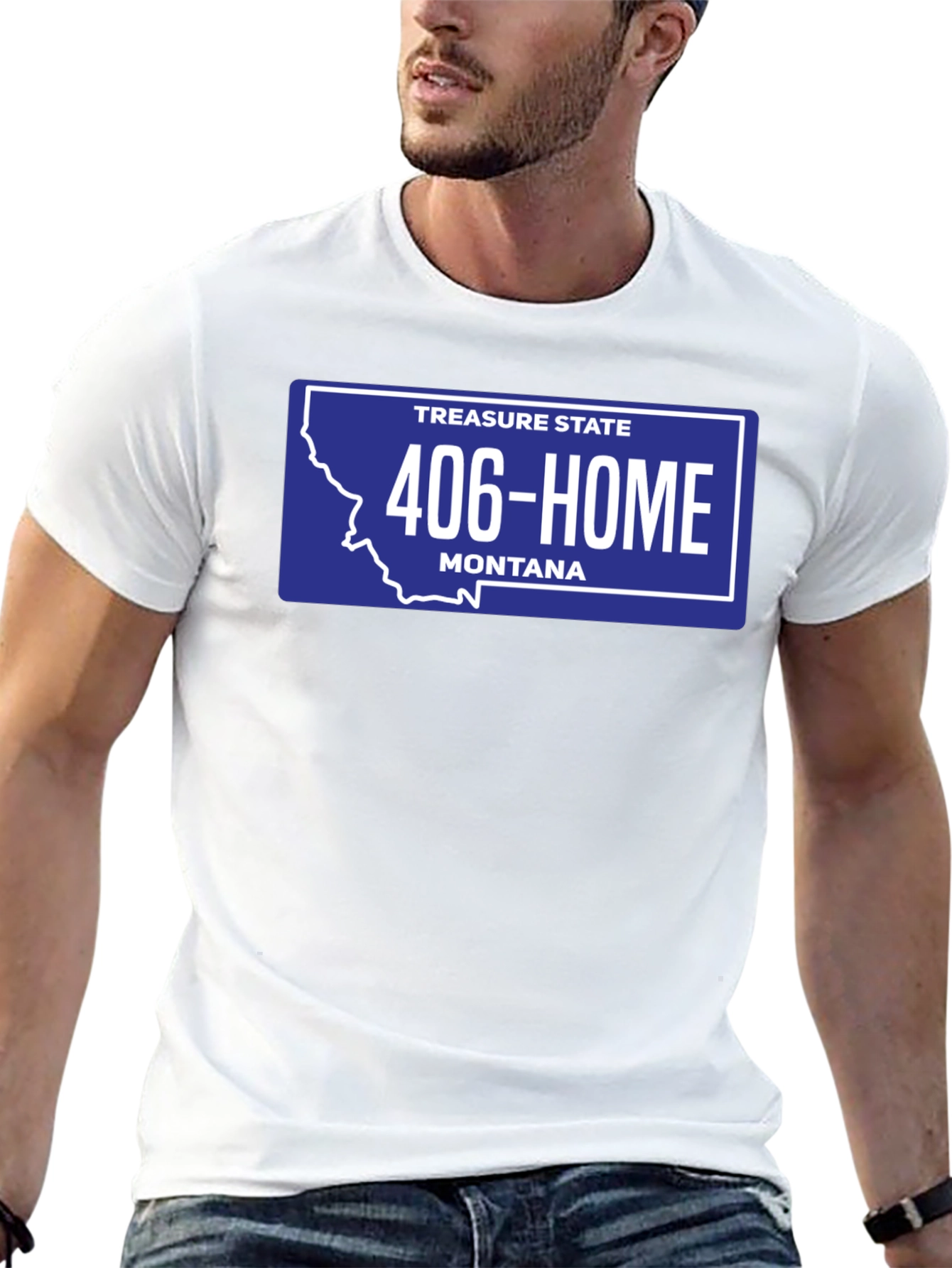Montana State License Plate T-Shirt